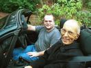 [In the MX-5 with Dad]