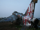 [Derelict airplane]