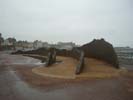 [Sculpture depicting the Lakeland Fells as seen from Morecambe]