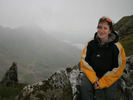 [Emma on the summit ridge]