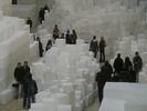 [The crowd moving through Embankment]