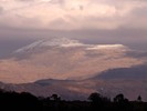 [Scafell topped by snow]