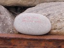 [Let the stones speak our words]