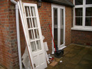 [Replacing the back door]